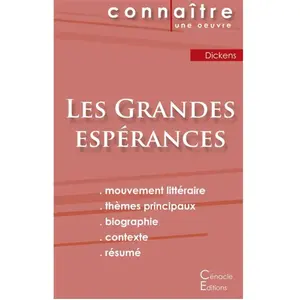 Du Cenacle Editions Les Grandes Espérances - Fiche De Lecture pas cher