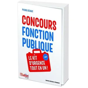 L'etudiant Pratique Fonction publique - le kit d'urgence tout-en-un pas cher