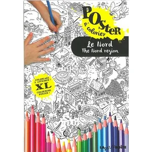 Le Nord - Poster À Colorier pas cher