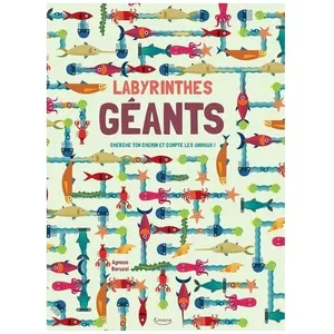 Labyrinthes Géants - Cherche Ton Chemin Et Compte Les Animaux ! pas cher