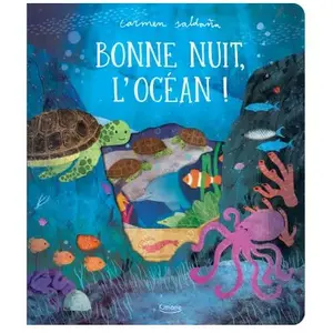 Kimane Bonne nuit, l'océan !: Avec des découpes à chaque page pas cher