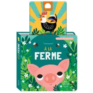 Kimane A la ferme: AVEC UNE TIRETTE-SURPRISE À CHAQUE PAGE pas cher