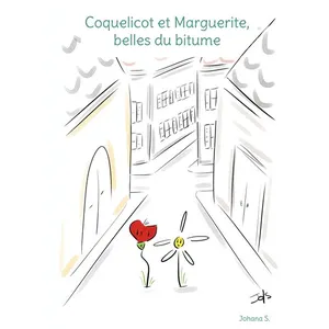 Coquelicot et Marguerite, belles du bitume -  Johana S. pas cher