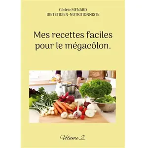 Books on Demand Mes recettes faciles pour le mégacôlon: Tome 2: - pas cher