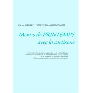 Books on Demand Menus de printemps avec la cortisone pas cher