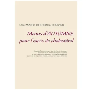 Menus D'automne Pour L'excès De Cholestérol pas cher