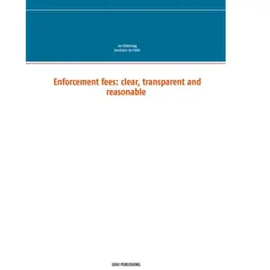Books on Demand Enforcement Fees : Clear, Transparent And Reasonable pas cher