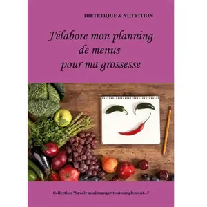 Books on Demand Editions J'élabore mon planning de menus pendant ma grossesse pas cher