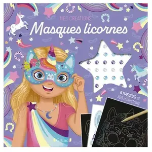 ISBN Grund Masques licornes pas cher