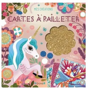 ISBN Cartes À Pailleter Licornes Et Animaux Magiques pas cher