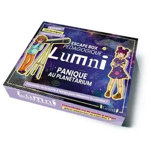 Grund Escape box pédagogique Lumni Panique au planétarium Jeu de société jeunesse - À partir de 6 ans pas cher
