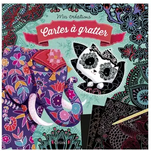 Grund Cartes à gratter - Animaux du monde pas cher