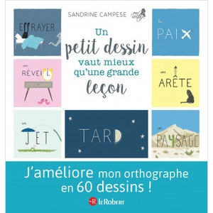 ISBN Un petit dessin vaut mieux qu'une grande leçon - 60 mots illustrés pou... pas cher
