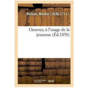 Oeuvres, À L'usage De La Jeunesse