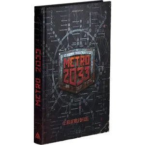 Asmodee Arkhane Asylum Jeu de Rôle : Metro 2033 - Livre de Règles (Français) pas cher