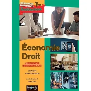 Comparateur de prix : Le Genie Editeur Economie-Droit 1re Bac Pro Tertiaires