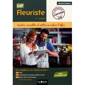 Le Genie Editeur Vendre, Conseiller Et Mettre En Valeur L'offre Cap Fleuriste 1re Année pas cher