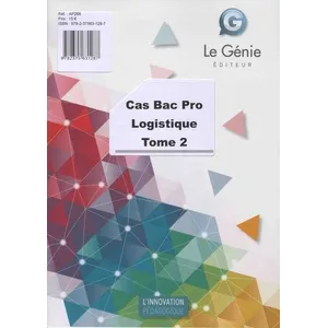 Le Genie Editeur Cas Bac Pro Logistique pas cher