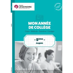 Comparateur de prix : Cours Legendre Eds Anglais 5e