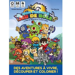 Ynnis Editions Mon premier Jeu de rôle: Livre de règles et aventures pas cher