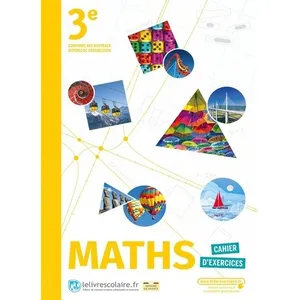 Lelivrescolaire.fr Maths 3e - Cahier D'exercices pas cher