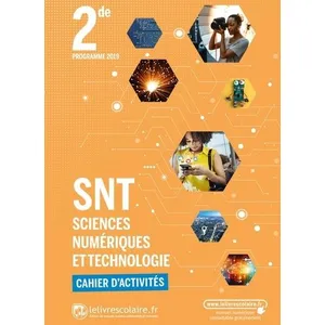 Lelivrescolaire.fr Sciences Numériques Et Technologie 2de - Cahier D'activités pas cher