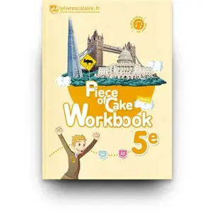 Comparateur de prix : Lelivrescolaire.fr Livre - PIECE OF CAKE anglais workbook 5ème (édition 2017)