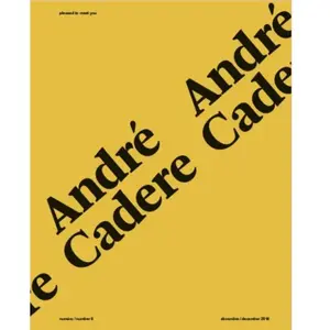 Semiose Eds Pleased To Meet You N° 6, Décembre 2018 - André Cadere pas cher
