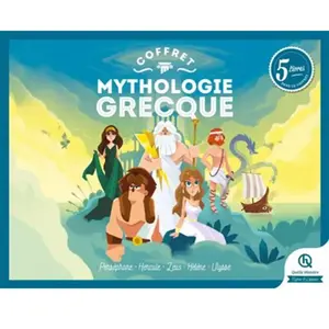 Quelle Histoire Mythologie grecque: Coffret en 5 volumes : Perséphone ; Hercule ; Zeus ; Hélène ; Ulysse pas cher