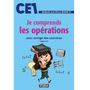 Studia Je Comprends Les Opérations Ce1 pas cher