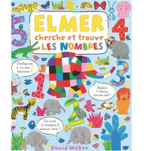 Kaleidoscope Elmer cherche et trouve Les nombres pas cher