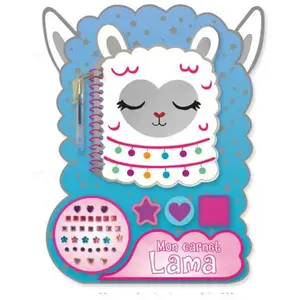 Milkids Carnet fantaisie Totem Lama pas cher