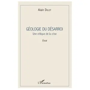 L'harmattan Géologie du désarroi pas cher