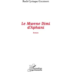 L'harmattan Le Mwene Dimi d'Aphani pas cher