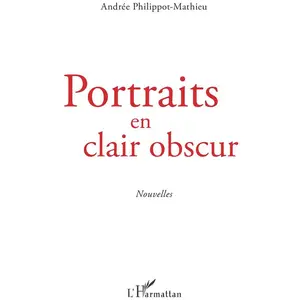 L'harmattan Portraits en clair obscur pas cher