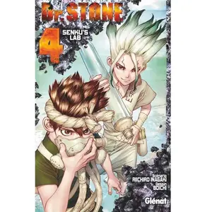 Glénat Manga - Dr Stone Tome 4 : Senku's lab - Collection SHONEN - Inagaki, Riichiro Boichi pas cher