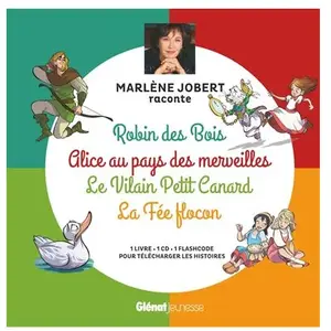 Comparateur de prix : Glénat Jeunesse Robin des Bois, Alice au pays des merveilles, Le Vilain Petit canard, La Fée Flocon: Livre CD