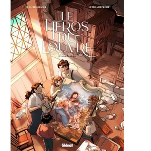 Glénat Le Héros Du Louvre - Tome 2 - Le Jeu Du Silence pas cher