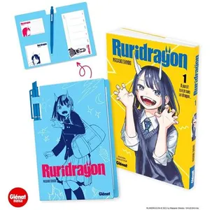 Glénat Ruridragon Tome 1 : Avec 1 jaquette alternative 1 semainier et 1 stylo. Edition collector pas cher