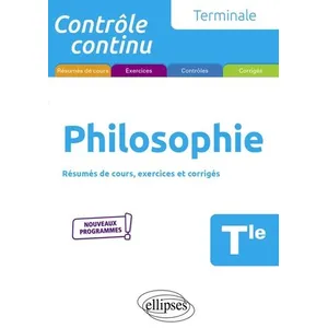 Comparateur de prix : Ellipses Philosophie Tle
