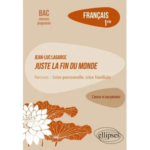 Comparateur de prix : Ellipses Français. Première. L' uvre et son parcours : Jean-Luc Lagarc...