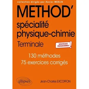 Ellipses Spécialité Physique-Chimie Tle pas cher