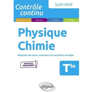 Ellipses Spécialité Physique-Chimie Tle pas cher
