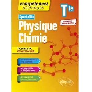 Ellipses Spécialité Physique-Chimie Tle pas cher