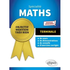 Ellipses Spacialité Mathématiques Terminale pas cher