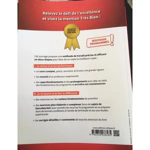 Ellipses Spécialité Physique-Chimie 1re pas cher