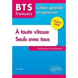 Ellipses BTS tout en un méthode et entraînements - 1. À toute vitesse ...