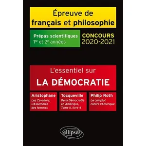 Comparateur de prix : Ellipses L'essentiel sur la démocratie. Aristophane, Les Cavaliers, L'...
