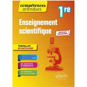 Ellipses Enseignement Scientifique 1re pas cher
