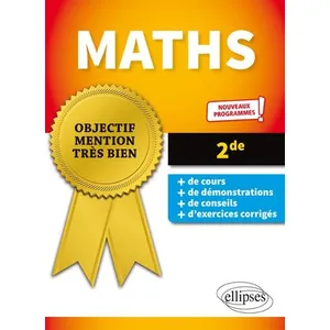 Ellipses Mathématiques 2de pas cher